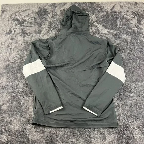 Nike Appalachian State Hooded Dry Training Jacket Gray Full Zip Vented L - Picture 9 of 12
